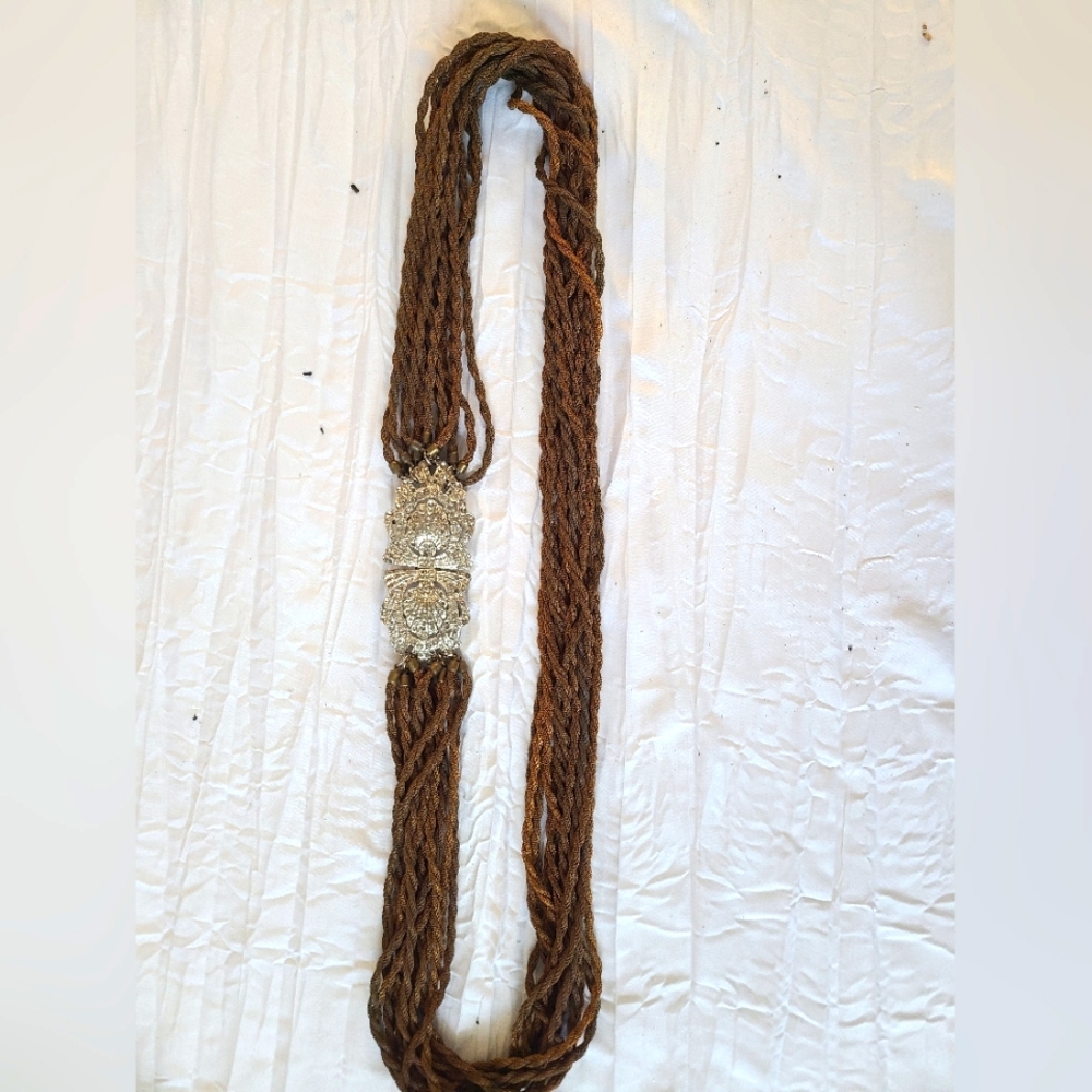 Copper & Jewel artisan BOHO Belt one of akind